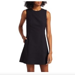 Theory Black Helania Sheath Dress